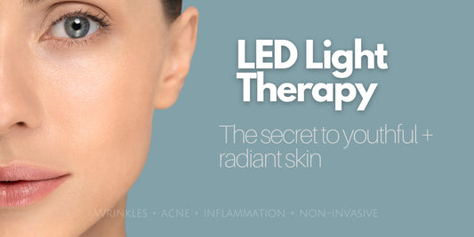 LED light therapy. the secret to younger looking skin.